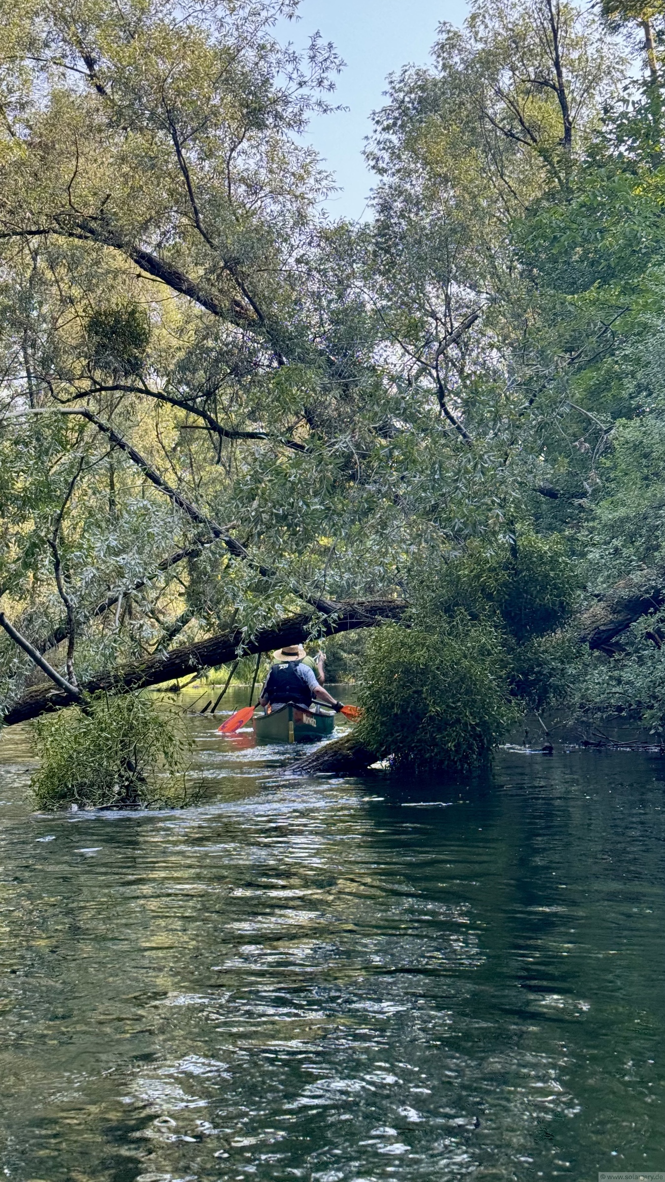 Die Canadierbesatzungen mussten sich besonders ducken