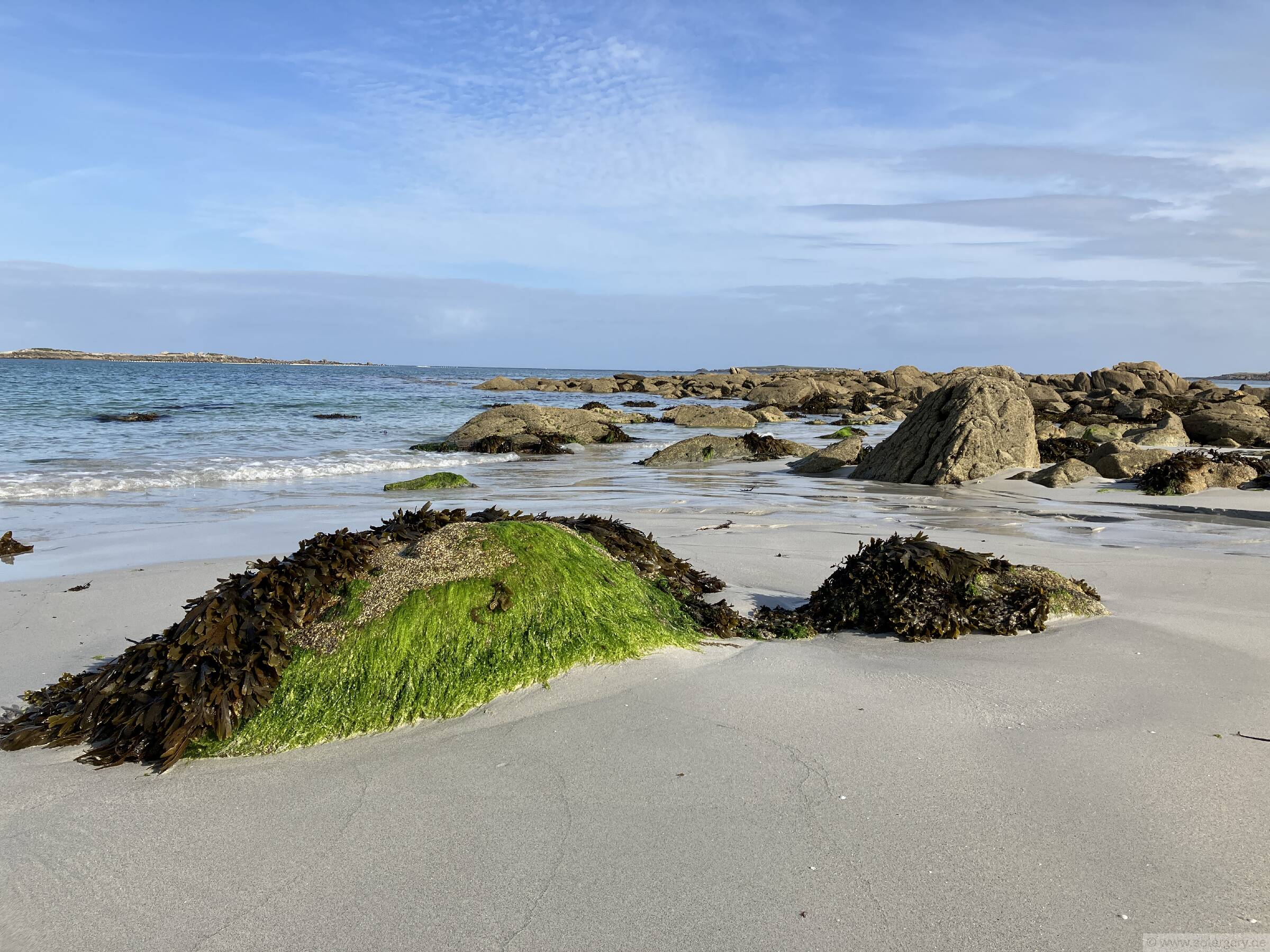 Plage d'Erleac'h - Nahe der Mündung des Aber Benoit